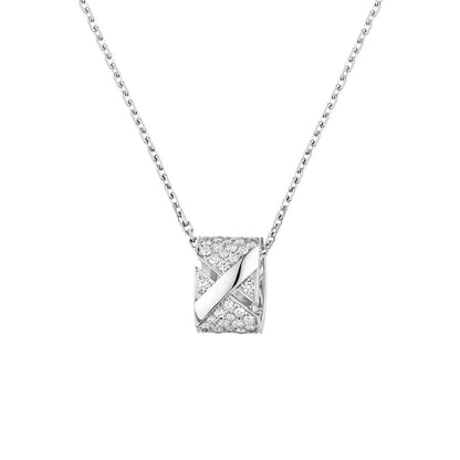 Mysitc LIENS EVIDENCE DIAMOND PAVED NECKLACE