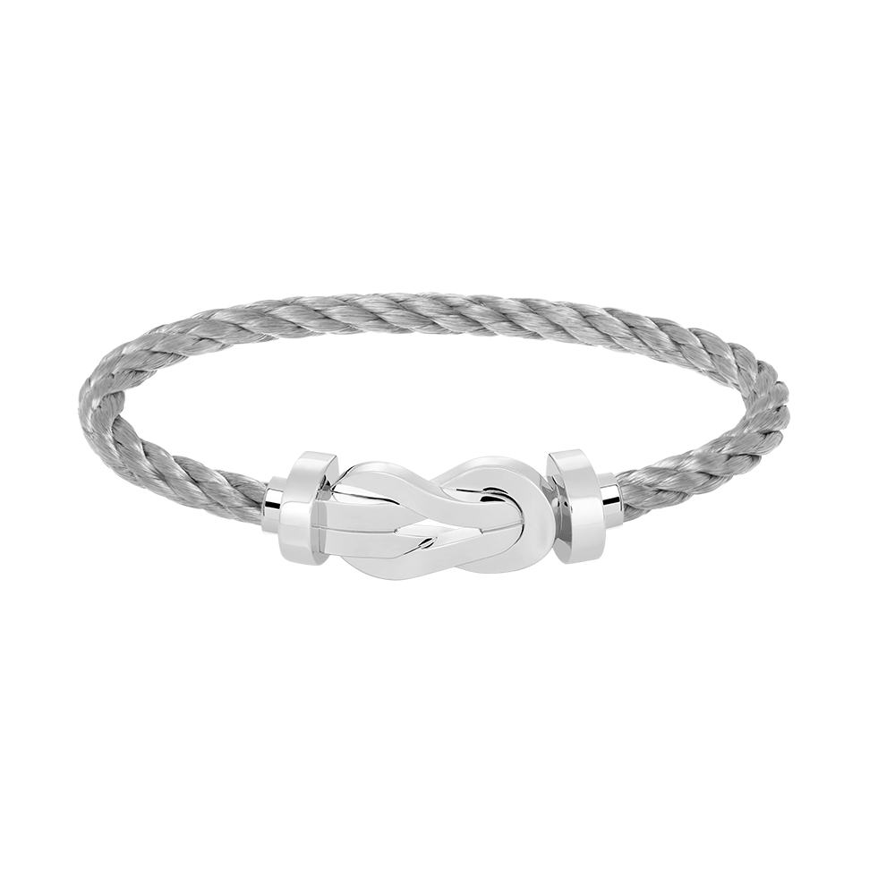 Mysitc CHANCE LARGE 8 FIGURE BUCKLE NO DIAMOND BRACELET SILVER
