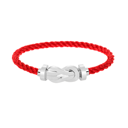 Mysitc CHANCE LARGE 8 FIGURE BUCKLE NO DIAMOND BRACELET SILVER