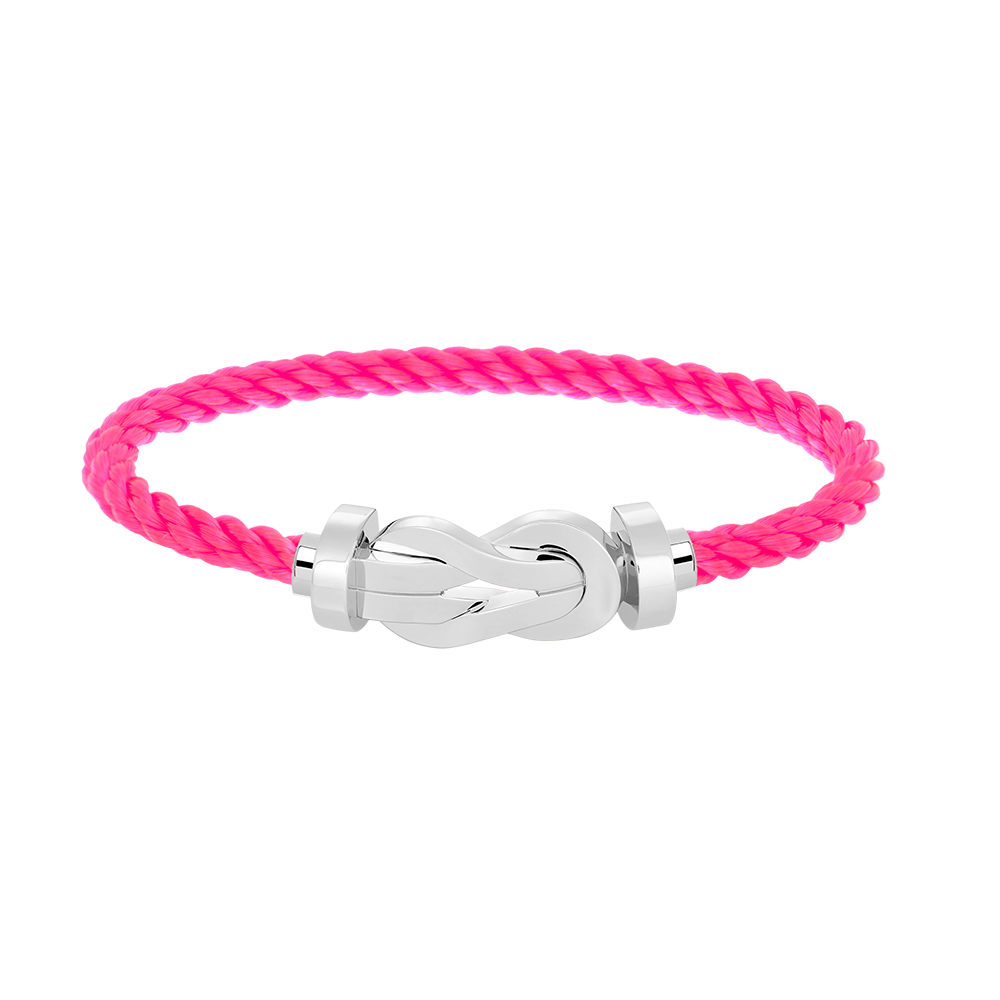 Mysitc CHANCE LARGE 8 FIGURE BUCKLE NO DIAMOND BRACELET SILVER