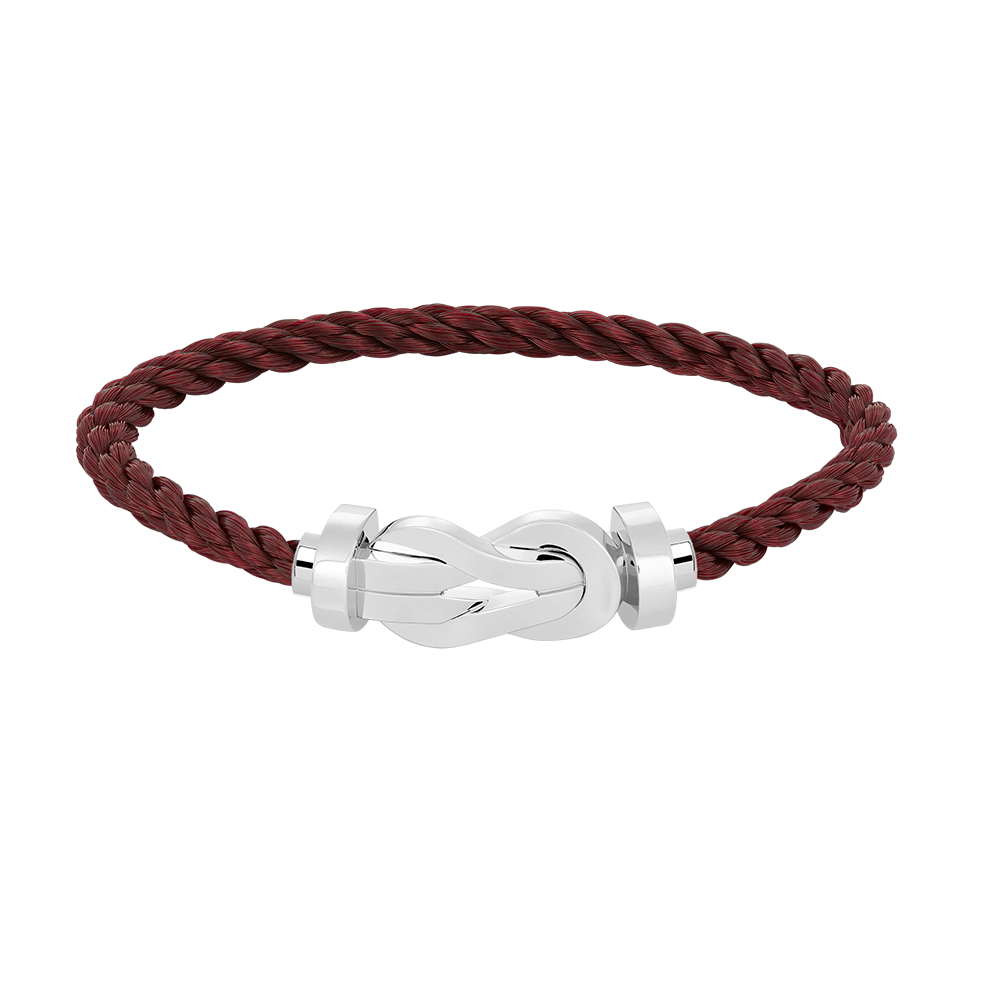 Mysitc CHANCE LARGE 8 FIGURE BUCKLE NO DIAMOND BRACELET SILVER