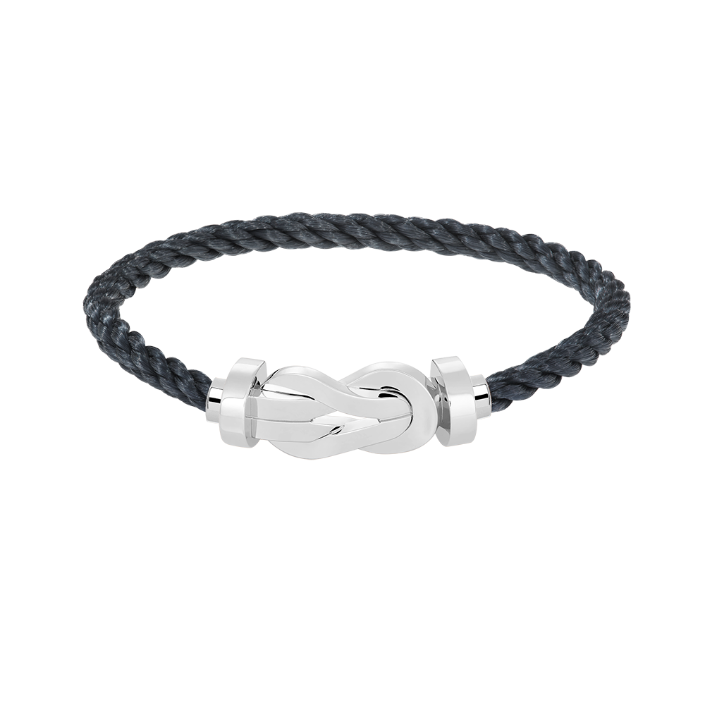 Mysitc CHANCE LARGE 8 FIGURE BUCKLE NO DIAMOND BRACELET SILVER