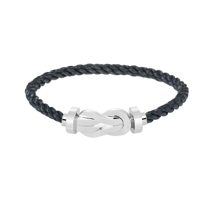Mysitc CHANCE LARGE 8 FIGURE BUCKLE NO DIAMOND BRACELET SILVER