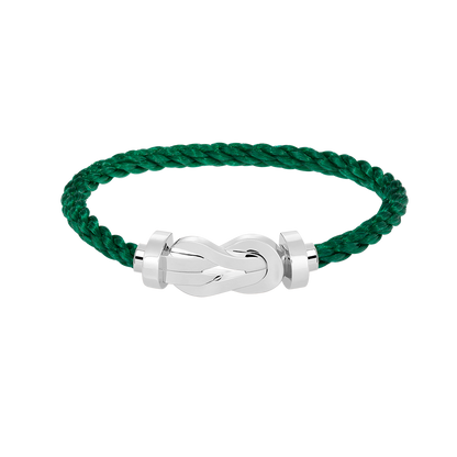 Mysitc CHANCE LARGE 8 FIGURE BUCKLE NO DIAMOND BRACELET SILVER