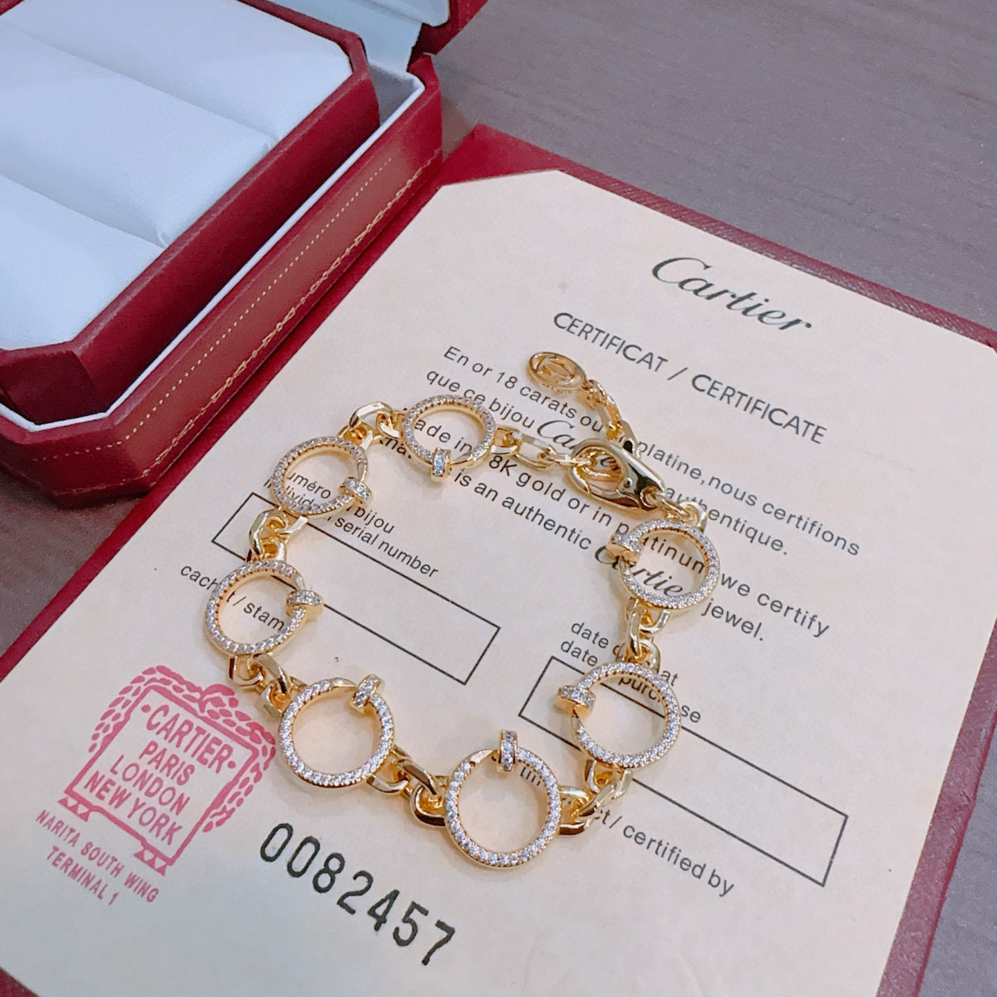 Mysitc LOVE&JUSTE BRACELET DIAMONDS