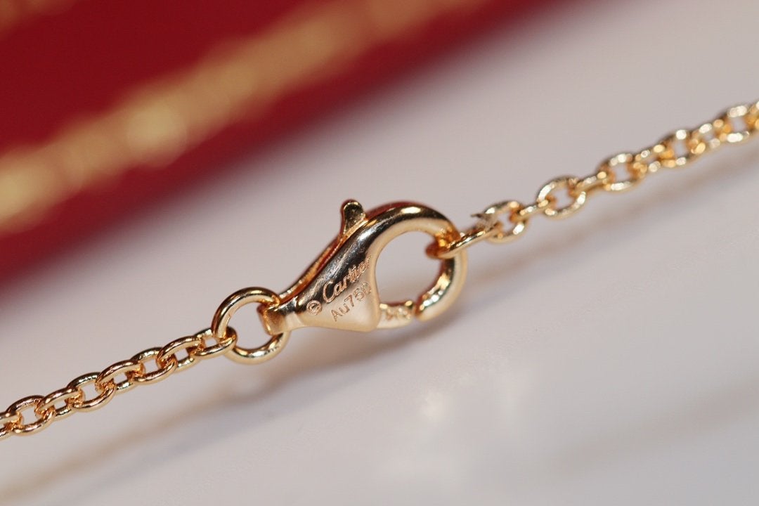 Mysitc LOVE NECKLACE PINK GOLD AND SILVER