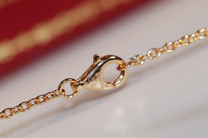 Mysitc LOVE NECKLACE PINK GOLD AND SILVER