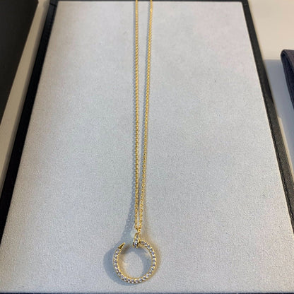 Mysitc JUSTE NECKLACE GOLD DIAMONDS