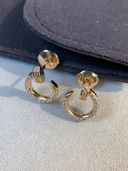 Mysitc JUSTE EARRINGS GOLD DIAMONDS