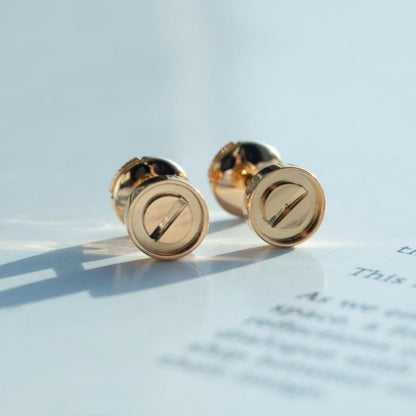 Mystic LOVE イヤリング ピンクゴールド 10MM