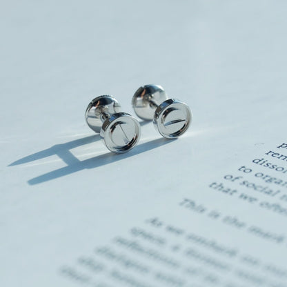 Mystic LOVE ピアス シルバー 10MM