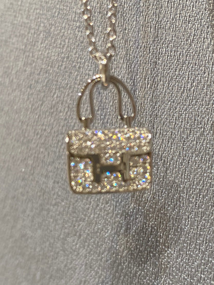Mysitc CONSTANCE PEDANT DIAMOND NECKLACE
