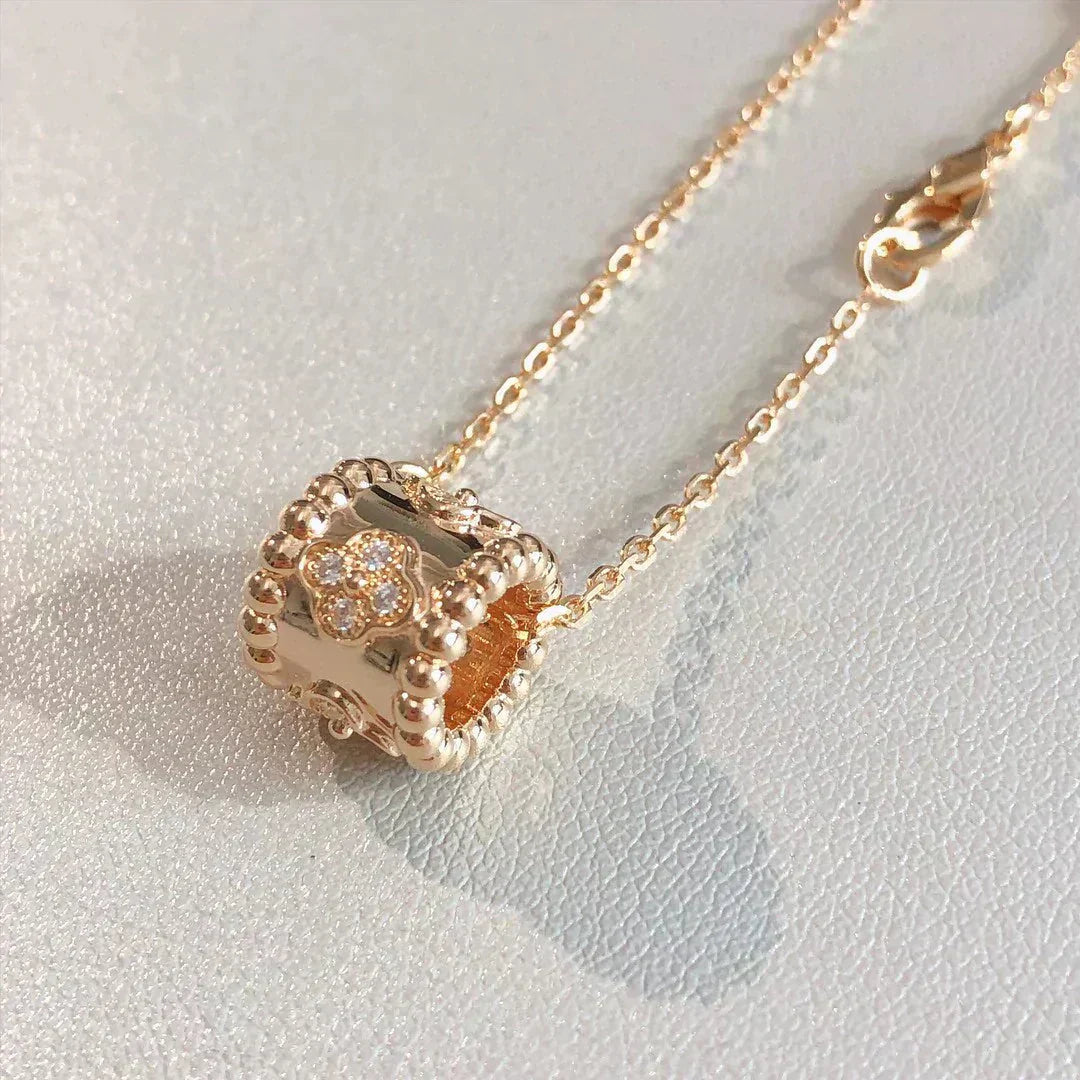Mysitc PERLEE PEDANT NECKLACE GOLD / ROSE GOLD