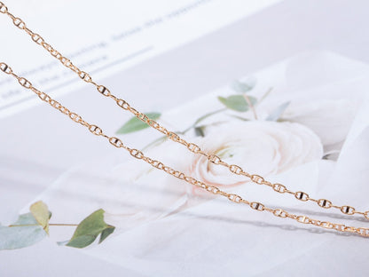 Mysitc ECHAPPEE NECKLACE PINK GOLD