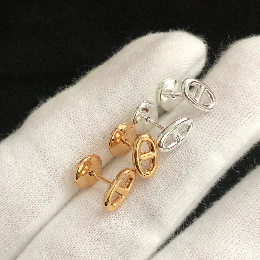 Mysitc CHAINE SMALL EARRINGS GOLD AND SILVER