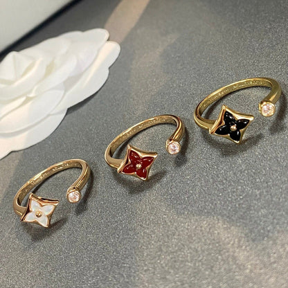 Mysitc STAR 1 DIAMOND OPEN RING
