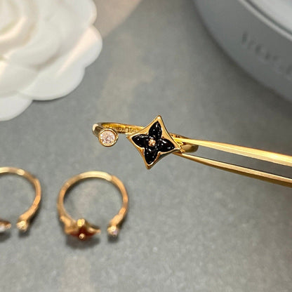 Mysitc STAR 1 DIAMOND OPEN RING
