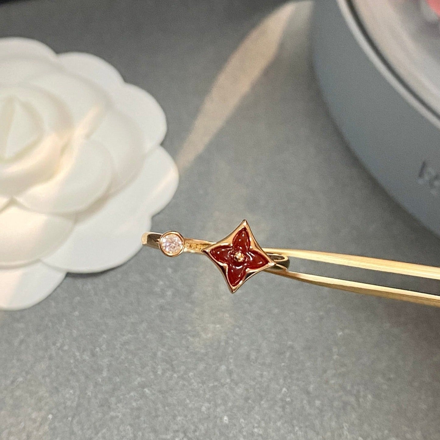 Mysitc STAR 1 DIAMOND OPEN RING