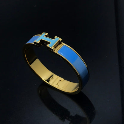 Mysitc H BRACELET BLUE RAINBOW CERAMIC
