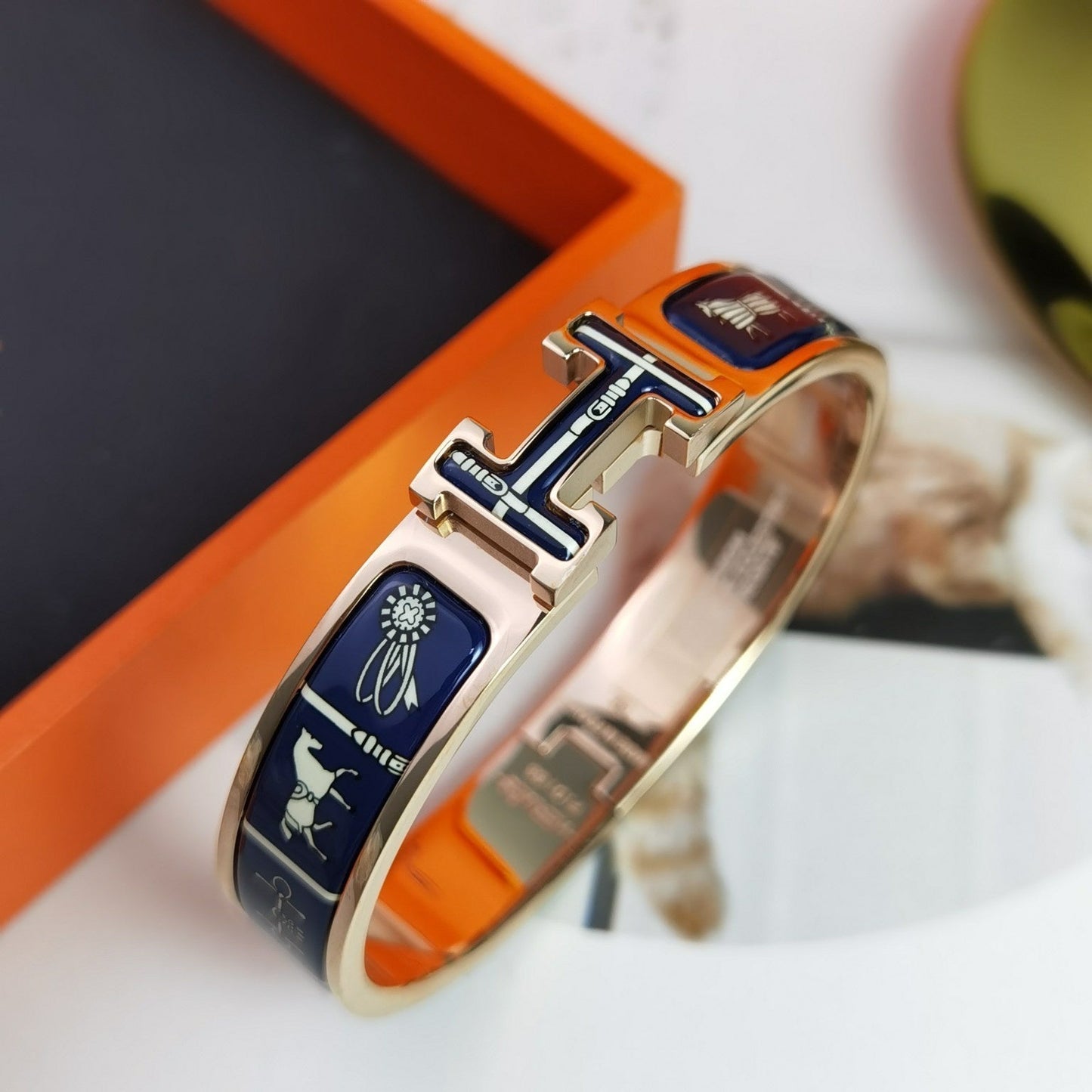 Mysitc H COUVERTURES DARK BLUE BRACELET