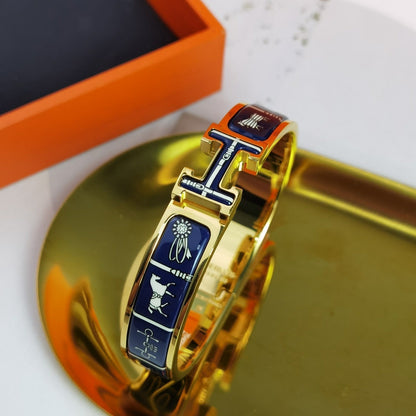 Mysitc H COUVERTURES DARK BLUE BRACELET