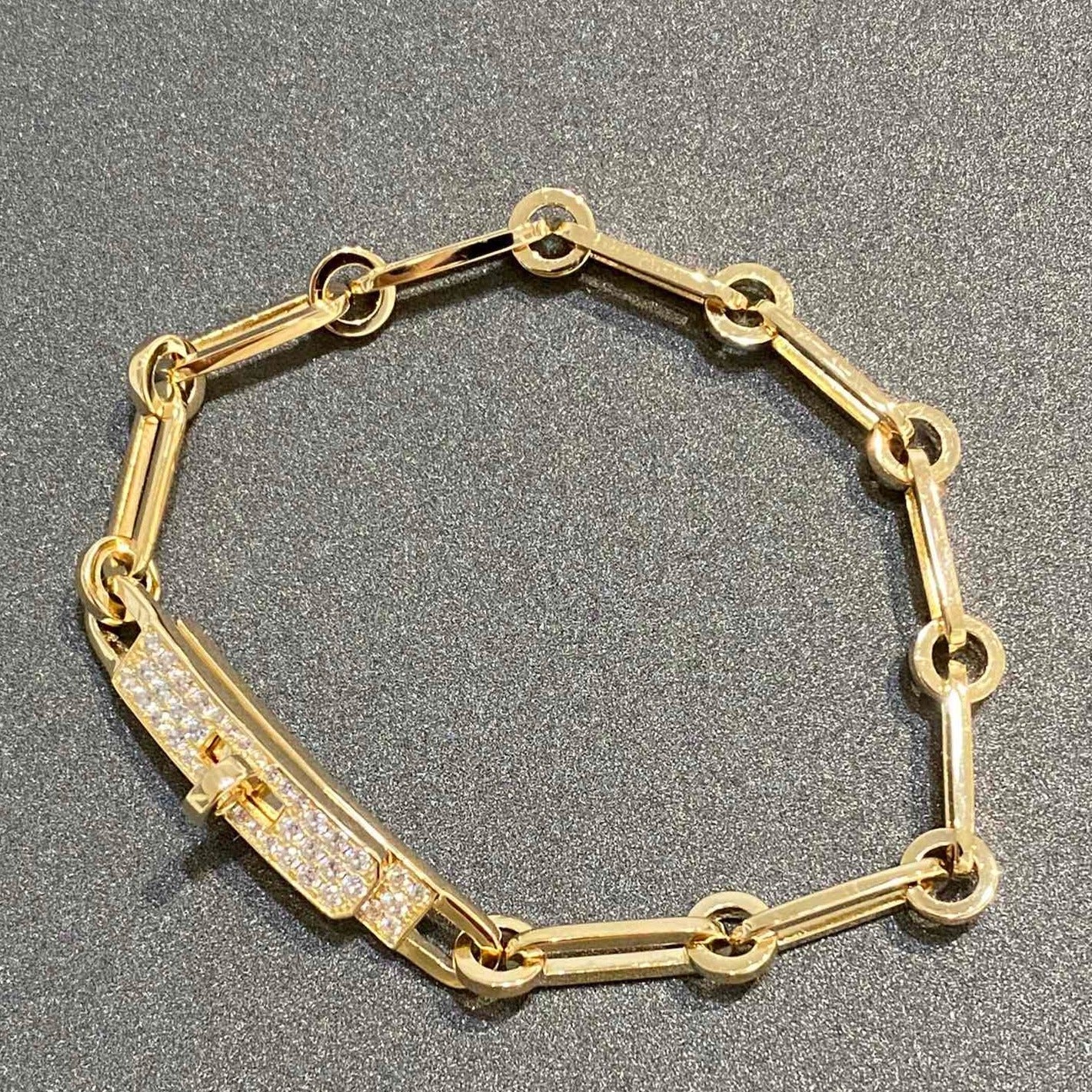 Mysitc CHAINE BRACELET SMALL MODEL DIAMOND