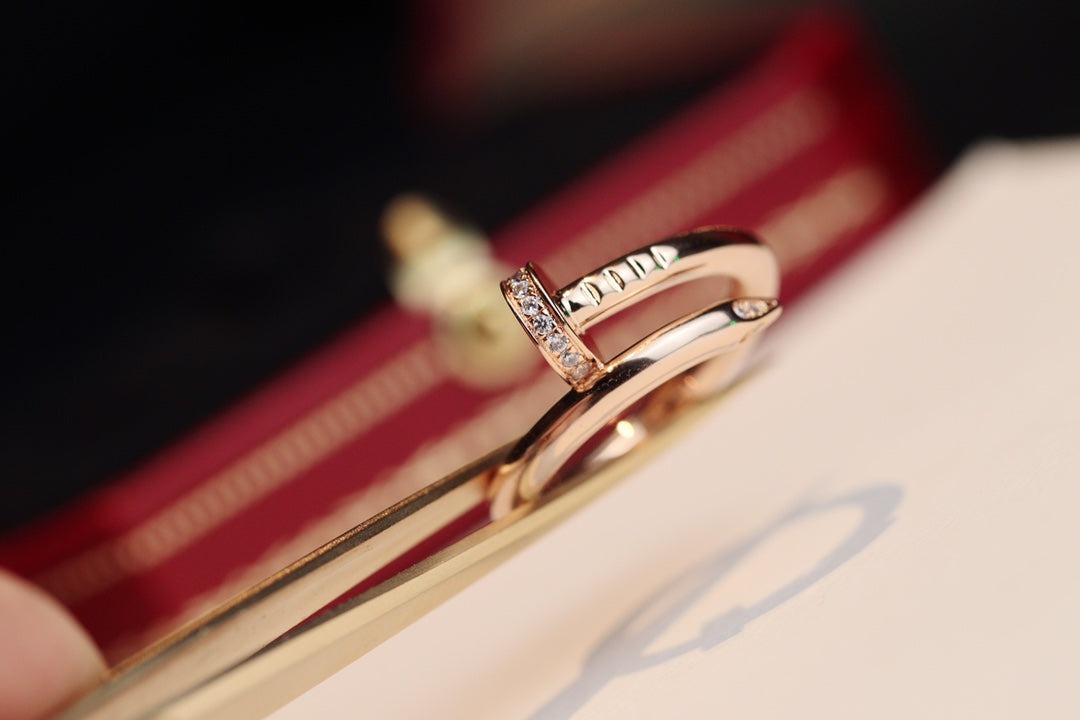 Mysitc JUSTE RING 2.65MM PINK GOLD DIAMOND