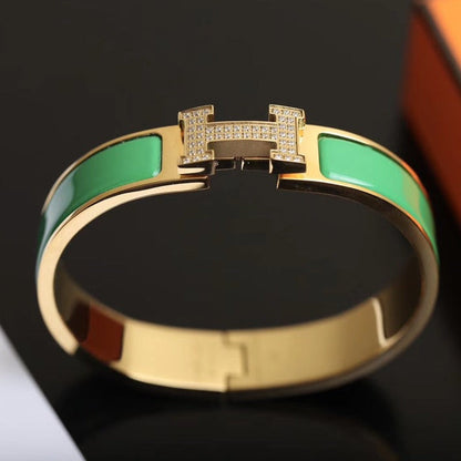 Mysitc H BRACELET GOLD DIAMOND