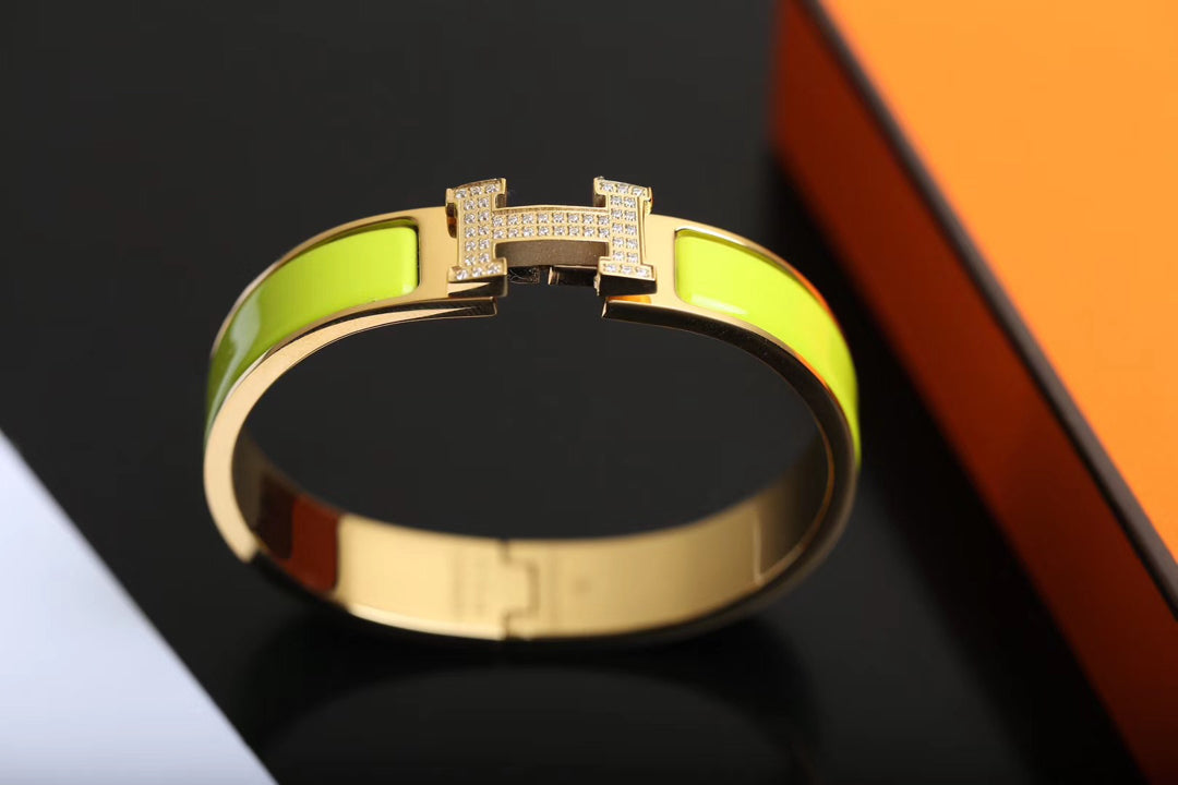 Mysitc H BRACELET GOLD DIAMOND
