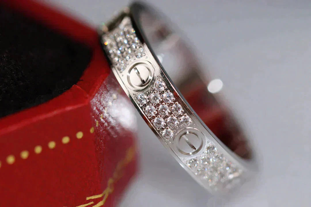 Mysitc LOVE RING 3.6MM DIAMOND PAVED