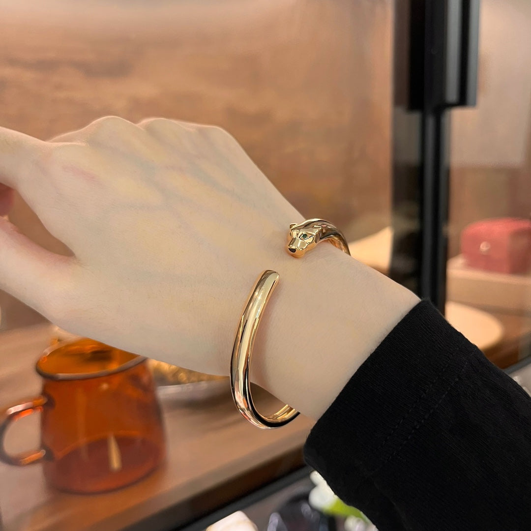 Mysitc PANTHERE GOLD OPEN BRACELET