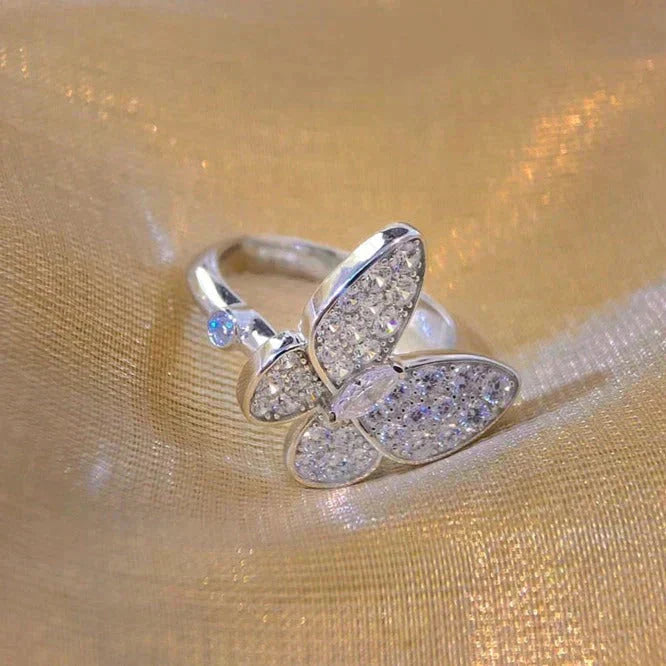 Mysitc BUTTERFLY DIAMOND RING