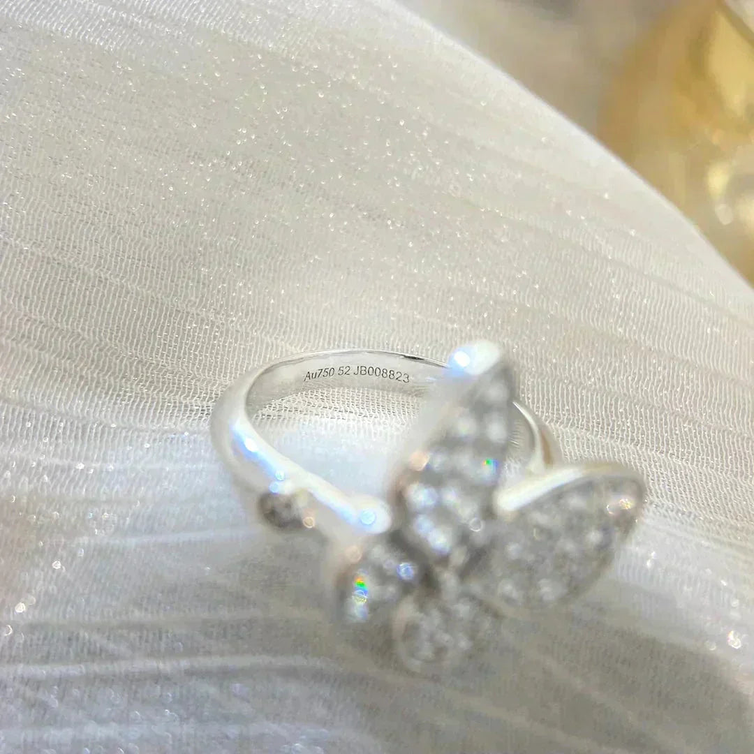 Mysitc BUTTERFLY DIAMOND RING