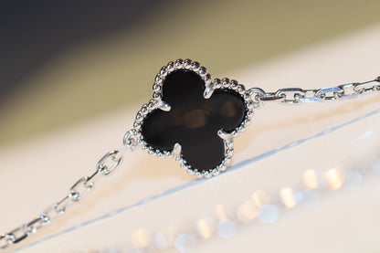 Mysitc CLOVER 20 MOTIFS ONYX DIAMOND SILVER