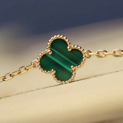 Mysitc CLOVER 20 MOTIFS MALACHITE GOLD