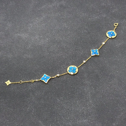 Mysitc STAR AND SUN TURQUOISE 4 MOTIFS 3 DIAMONDS