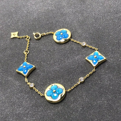Mysitc STAR AND SUN TURQUOISE 4 MOTIFS 3 DIAMONDS