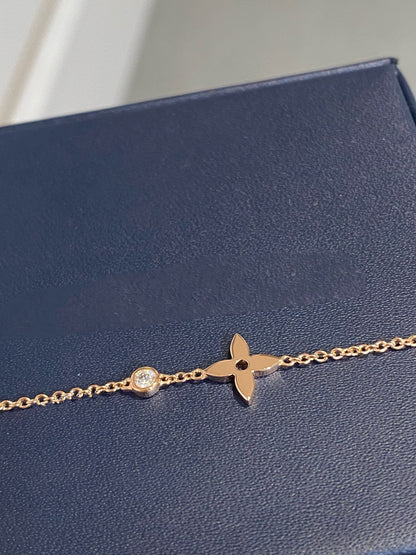 Mysitc STAR DIAMOND PINK GOLD BRACELET
