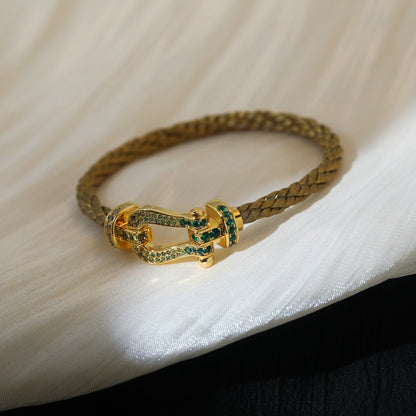 Mysitc FORCE 10 GOLD GREEN DIAMOND PAVED