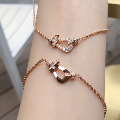 Mysitc FORCE 10 PINK GOLD DIAMOND NECKLACE