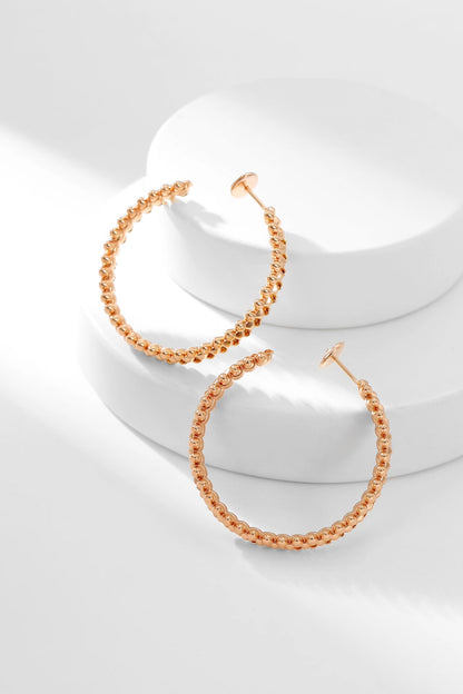 Mysitc CLASH HOOP EARRINGS