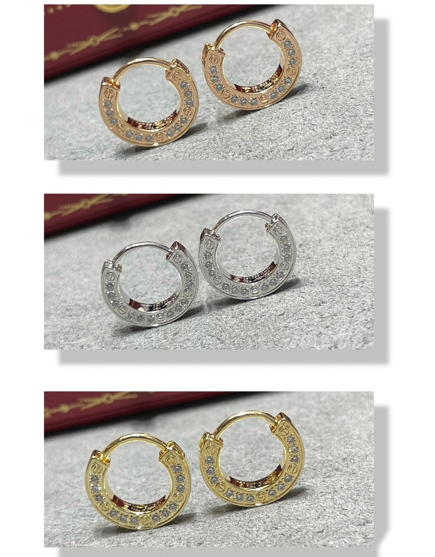 Mysitc LOVE DIAMOND EARRINGS
