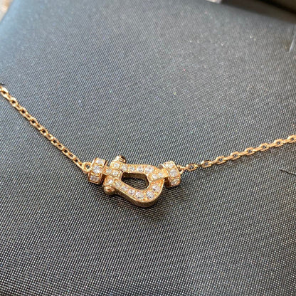 Mysitc FORCE 10 DIAMOND PINK GOLD NECKLACE MINI MODEL
