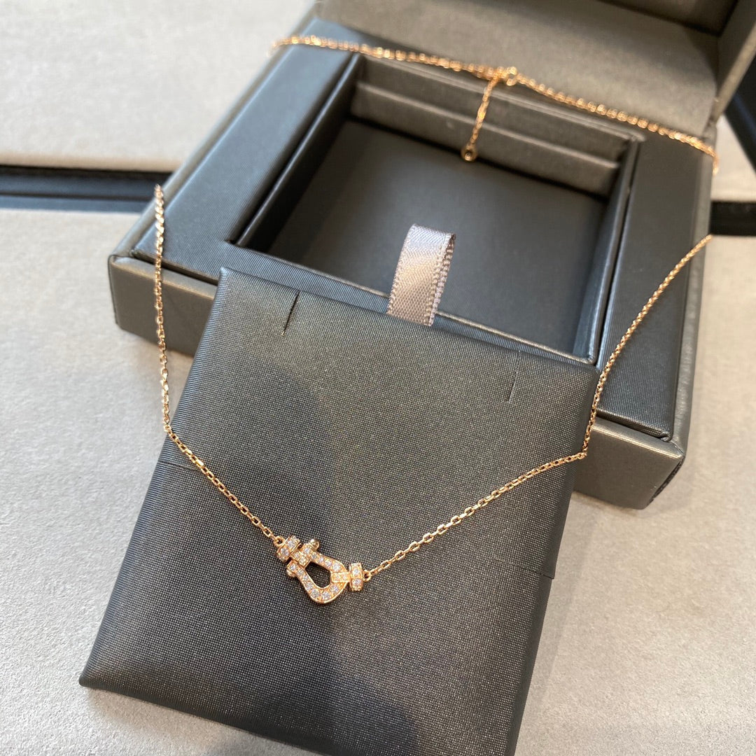 Mysitc FORCE 10 DIAMOND PINK GOLD NECKLACE MINI MODEL