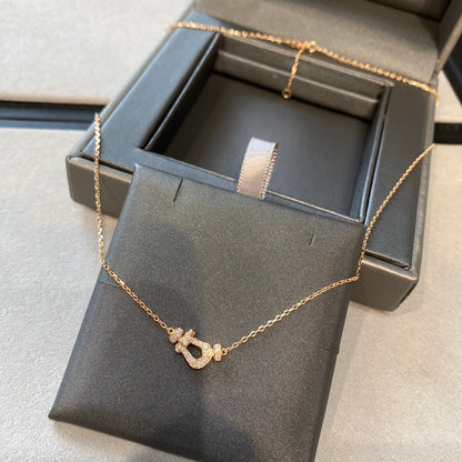 Mysitc FORCE 10 DIAMOND PINK GOLD NECKLACE MINI MODEL