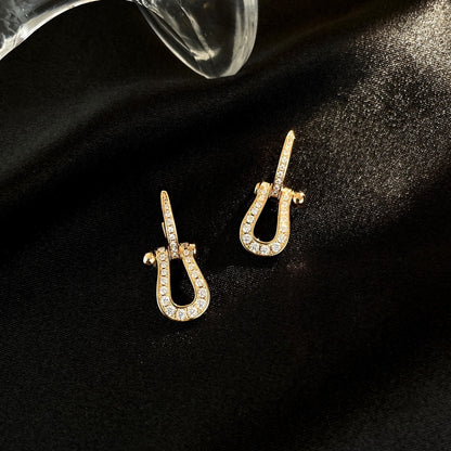Mysitc FORCE 10 FULL DIAMOND DROP EARRINGS MEDIUM MODEL