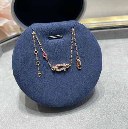 Mysitc FORCE 10 DIAMOND CHAIN LINK PINK GOLD BRACELET