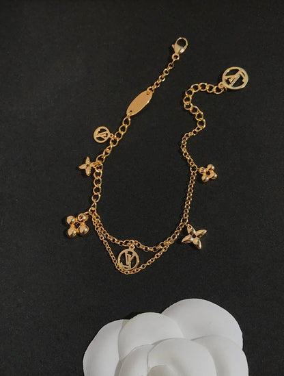 Mysitc BLOOMING PINK GOLD MOP BRACELET
