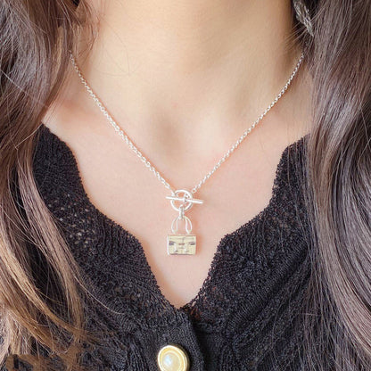 Mysitc CONSTANCE PEDANT SILVER NECKLACE