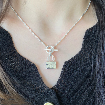 Mysitc CONSTANCE PEDANT SILVER NECKLACE